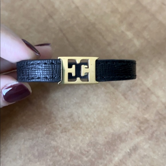 Escada Leather Cuff - Picture 1 of 2
